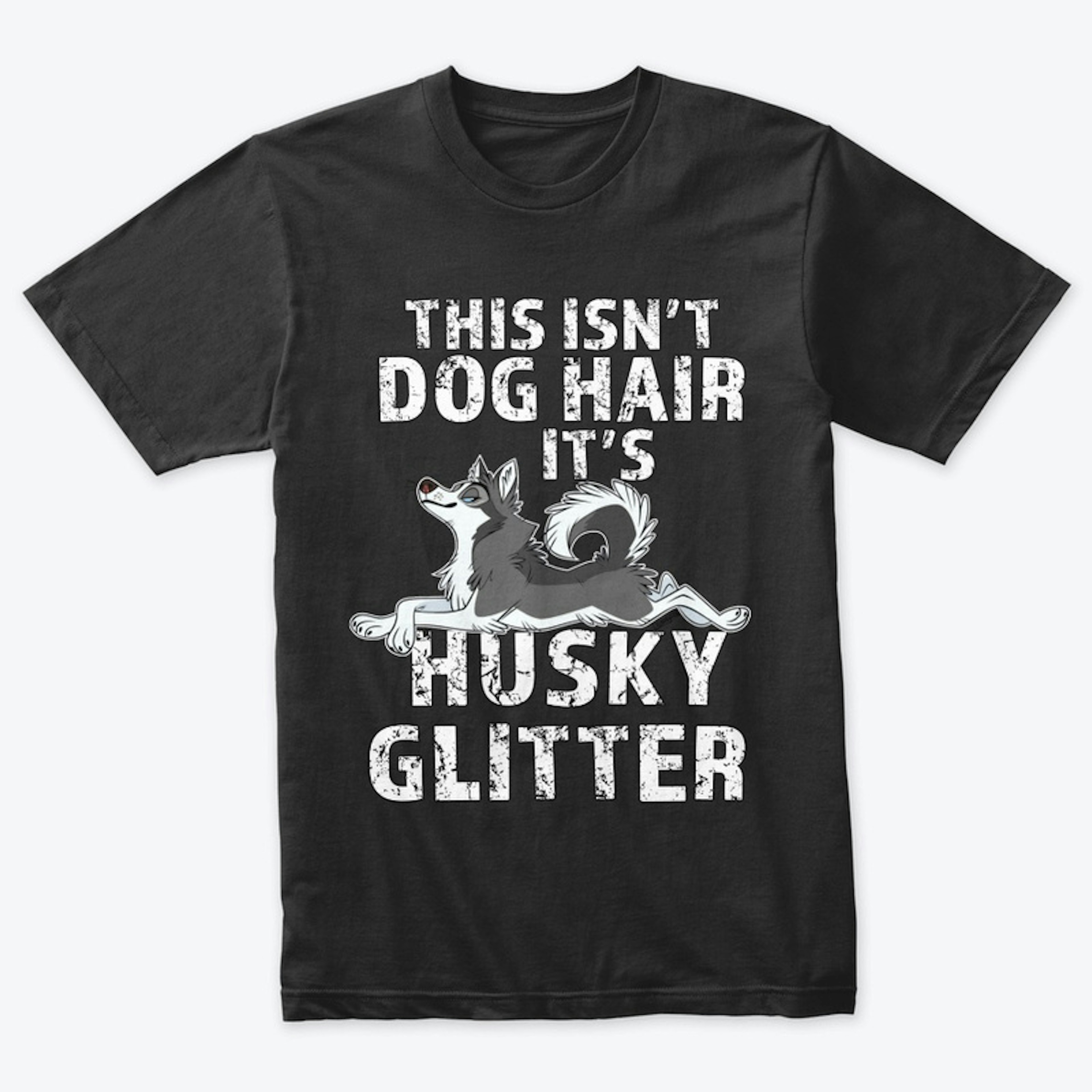 Siberian Husky Glitter
