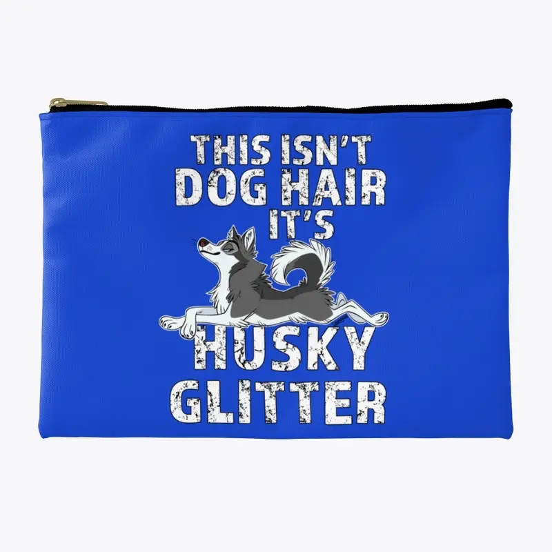 Siberian Husky Glitter