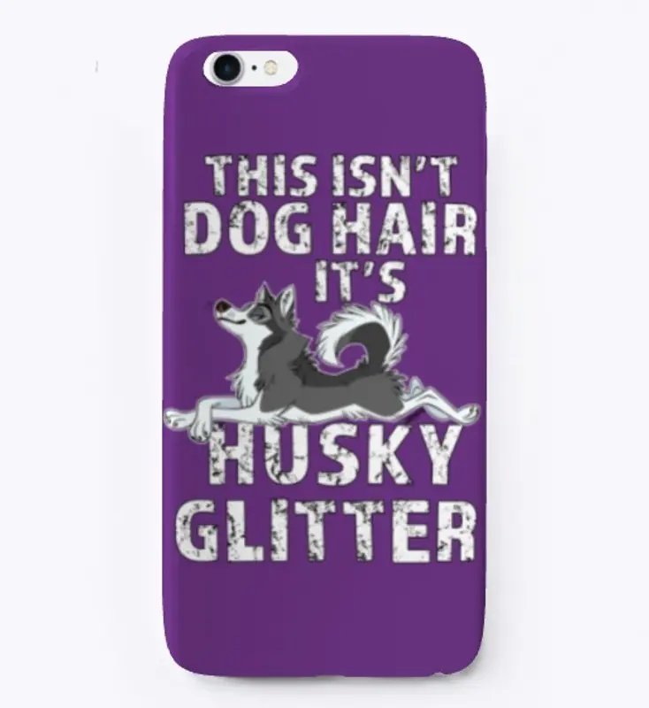 Siberian Husky Glitter