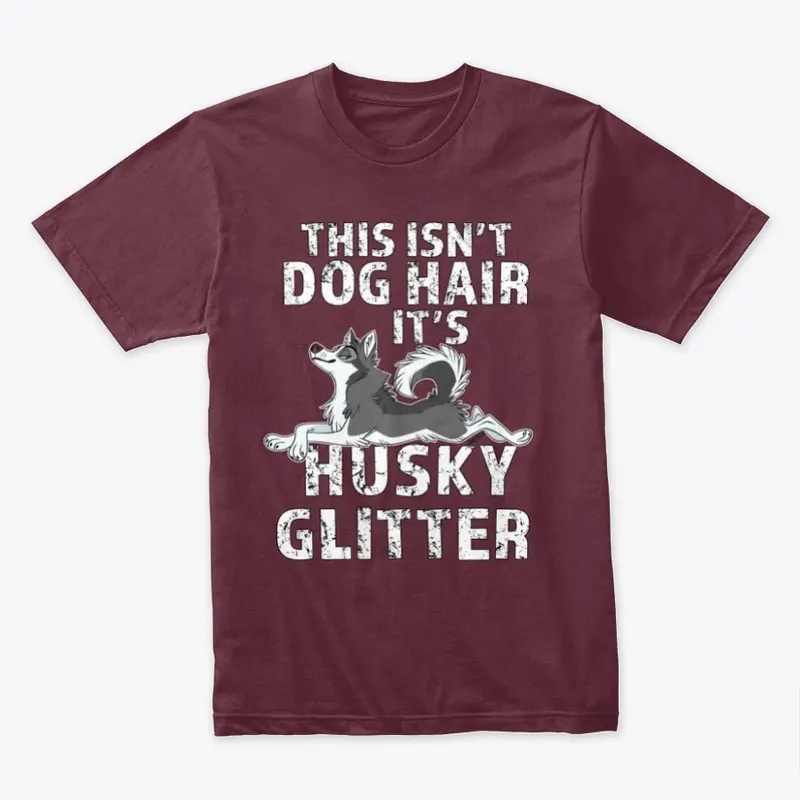 Siberian Husky Glitter