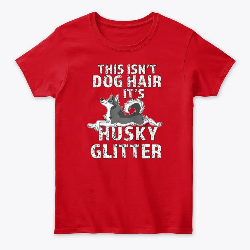 Siberian Husky Glitter