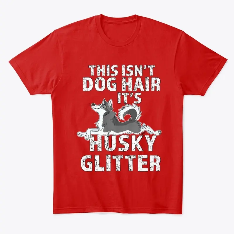 Siberian Husky Glitter